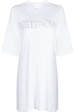 We11 Done T-Shirt mit Logo-Verzierung