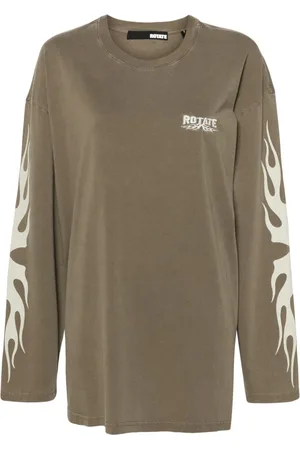 ROTATE T-Shirt mit Enzym