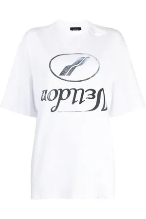 We11 Done T-Shirt mit grafischem Print