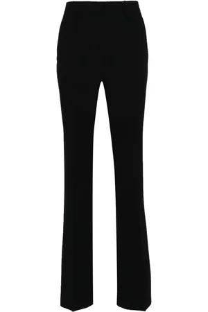 Nº21 Straight-Leg-Hose aus Krepp