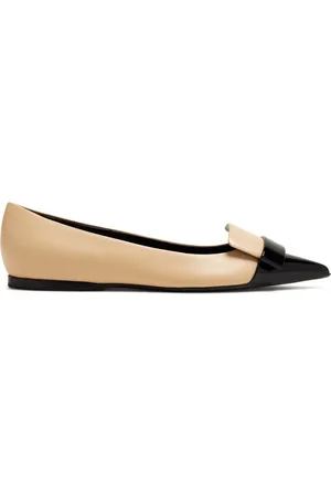 Sergio Rossi Zweifarbige Ballerinas