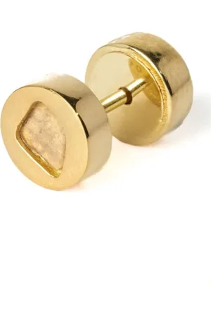 PARTS OF FOUR Ohrstecker mit einem kleinen Diamanten