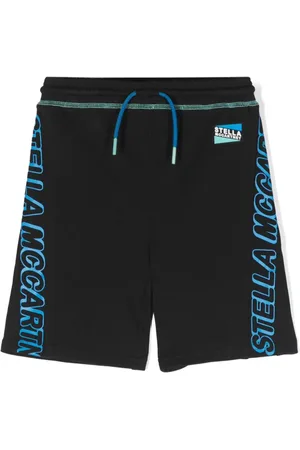 Stella McCartney Jersey-Shorts mit Logo-Print
