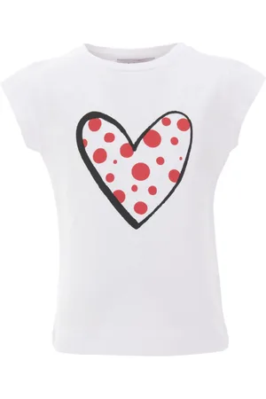 Mimi Tutu T-Shirt mit Herz-Print
