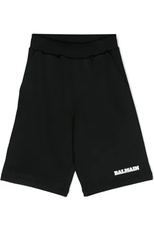 Balmain Jersey-Shorts mit Logo-Print