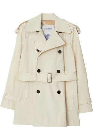 Burberry Kurzer Trenchcoat mit Gürtel