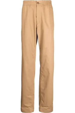 Maison Kitsuné Halbhohe Straight-Leg-Hose