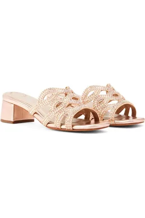 Nícoli Lidia Sandalen mit Kristallverzierung