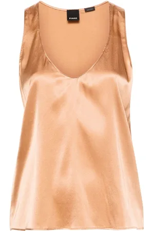 Pinko Marzemino Tanktop aus Seidengemisch