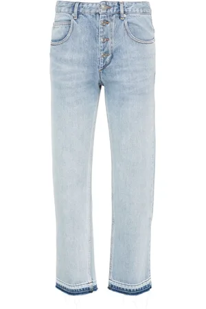 Isabel Marant Schmale Jemina Cropped-Jeans