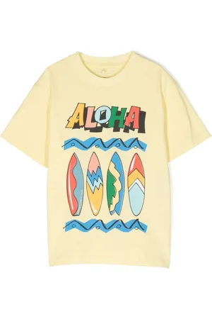 Stella McCartney T-Shirt mit Aloha-Print