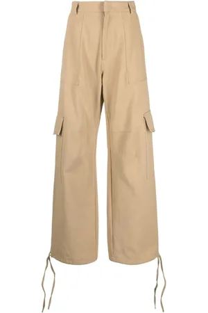 Moschino Palazzohose mit Logo-Stickerei
