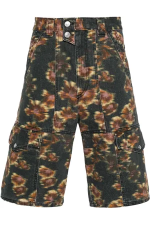 Isabel Marant Jemuel Cargo-Shorts mit abstraktem Print