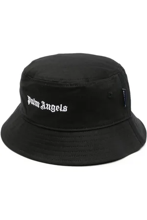Palm Angels Fischerhut mit Logo-Stickerei