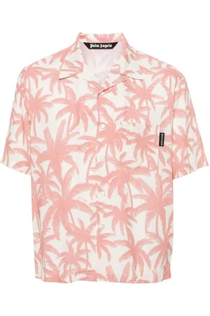 Palm Angels Hemd mit Palmen-Print