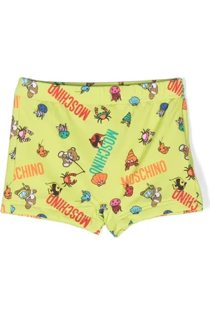 Moschino Badeshorts mit Tiere-Print