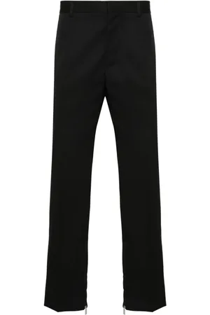 OFF-WHITE Slim-Fit-Hose mit Logo-Stickerei