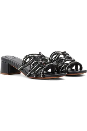Nícoli Verzierte Slip-On-Sandalen