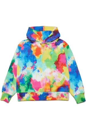 Dsquared2 Hoodie mit Batikmuster