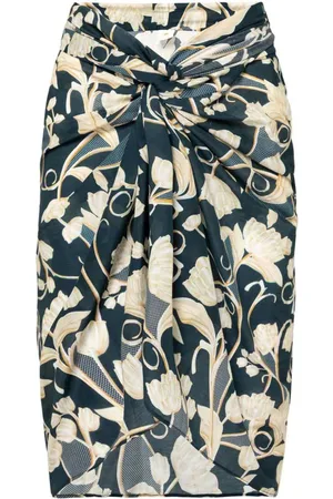 Agua by Agua Bendita Emelina Perla Pareo mit blumigem Print