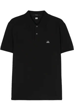 C.P. Company Poloshirt mit Logo-Stickerei