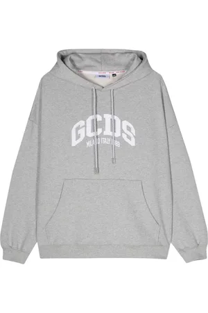 GCDS Hoodie mit Logo-Applikation