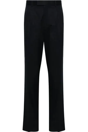 Ermenegildo Zegna Halbhohe Chino mit Falten