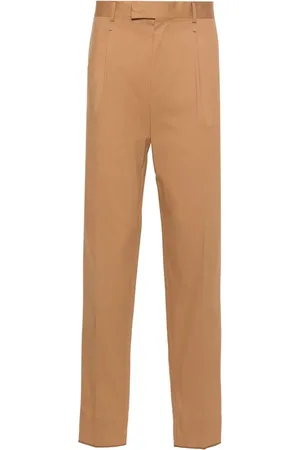 Ermenegildo Zegna Halbhohe Chino mit Falten