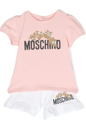 Moschino Set aus T-Shirt und Shorts mit Teddy