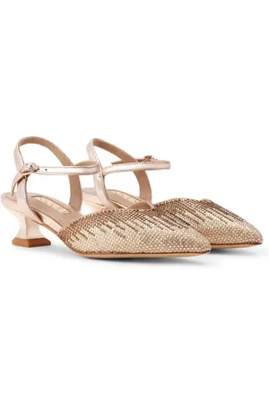 Nícoli Josias Sandalen mit Kristallverzierung