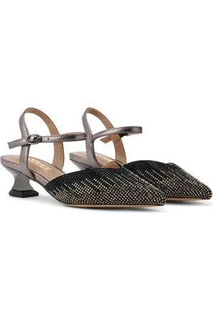 Nícoli Josias Sandalen mit Kristallverzierung