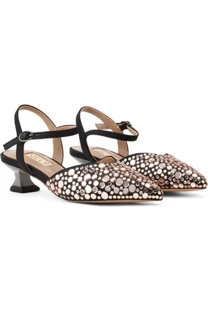 Nícoli Stacey Sandalen mit Kristallverzierung