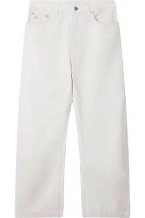 Stella McCartney Cropped-Jeans mit hohem Bund