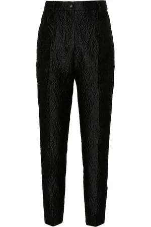 Dolce & Gabbana Jacquard-Hose mit Blumenmuster