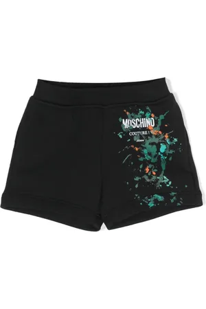 Moschino Shorts mit Farbklecks-Print