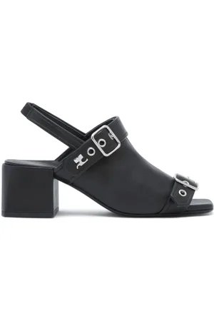 Courrèges Gogo Sandalen aus Leder 70mm