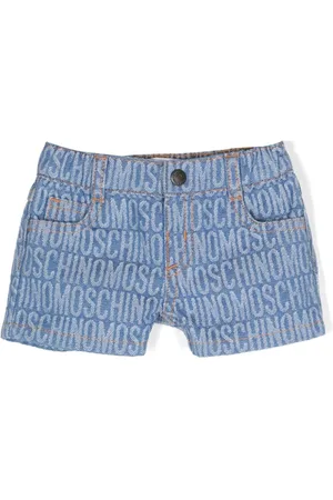 Moschino Shorts mit durchgehendem Logo-Jacquard