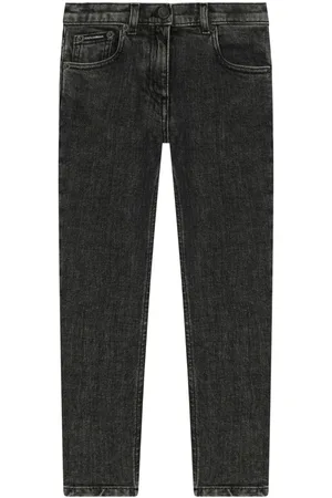 Dolce & Gabbana Jeans mit Logo-Schild