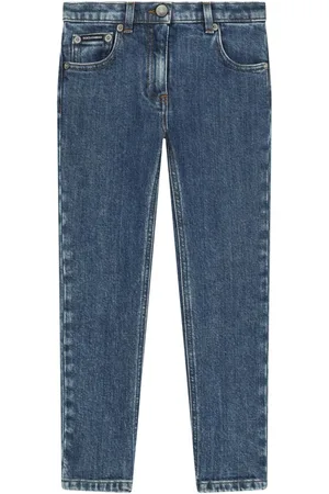 Dolce & Gabbana Jeans mit Logo-Schild