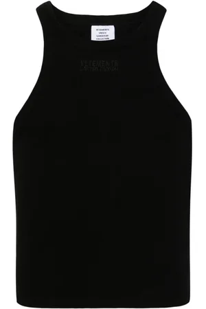Vetements Geripptes Tanktop