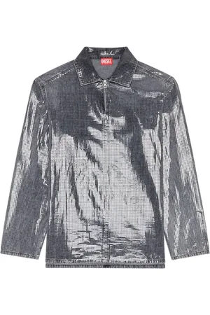 Diesel D-Brad-S Jeanshemd mit Glanzoptik