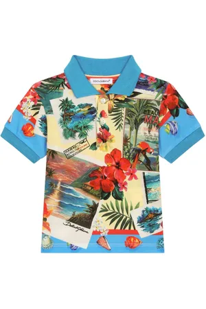 Dolce & Gabbana Poloshirt mit grafischem Print