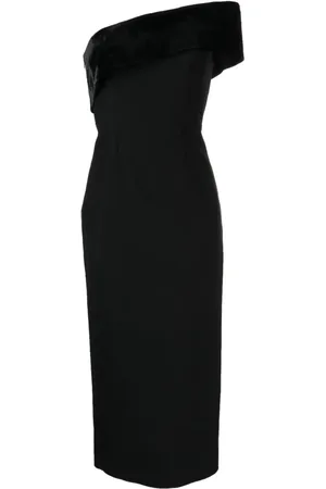 Roland Mouret Asymmetrisches Midikleid