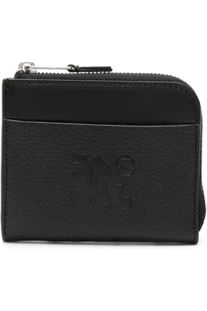 Palm Angels Portemonnaie mit Logo-Prägung