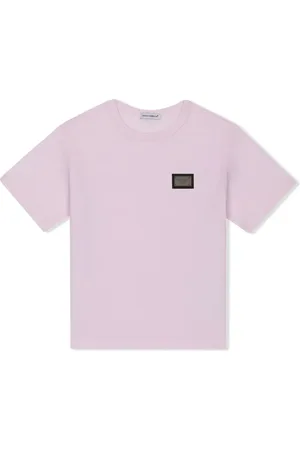 Dolce & Gabbana T-Shirt mit Logo-Schild