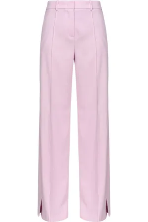 Pinko High-Waist-Hose mit weitem Bein