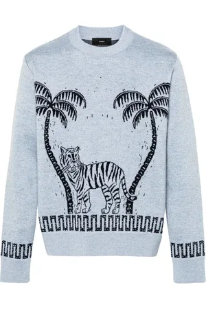 Alanui Wood Block Pullover mit Jacquardmuster
