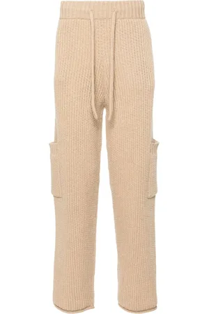 Alanui Gerippte Finest Straight-Leg-Hose