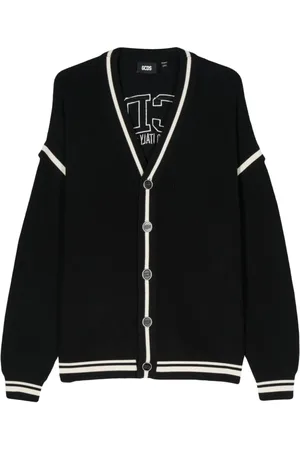 GCDS Cardigan mit Logo-Stickerei