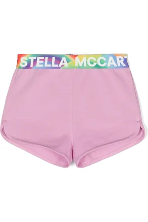 Stella McCartney Shorts mit Logo-Print